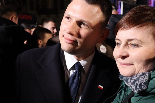 Tłumy podczas spotkania ze Sławomirem Mentzenem w Krasnymstawie [GALERIA ZDJĘĆ]