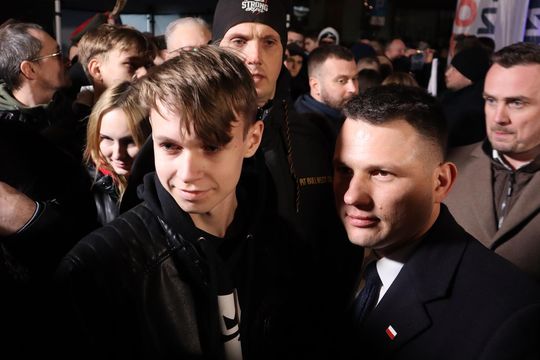 Tłumy podczas spotkania ze Sławomirem Mentzenem w Krasnymstawie [GALERIA ZDJĘĆ]