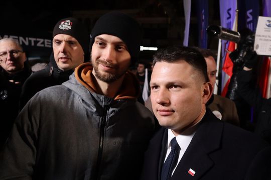 Tłumy podczas spotkania ze Sławomirem Mentzenem w Krasnymstawie [GALERIA ZDJĘĆ]