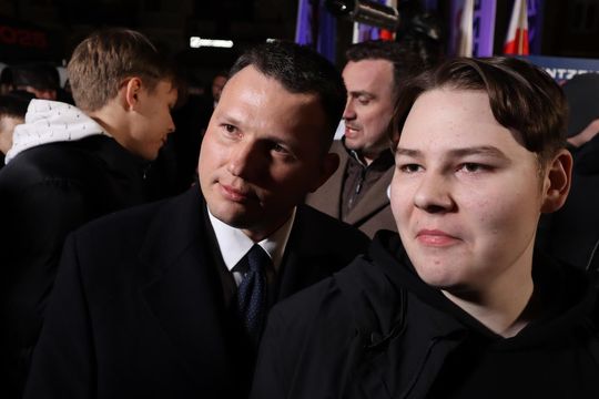 Tłumy podczas spotkania ze Sławomirem Mentzenem w Krasnymstawie [GALERIA ZDJĘĆ]