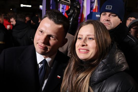 Tłumy podczas spotkania ze Sławomirem Mentzenem w Krasnymstawie [GALERIA ZDJĘĆ]