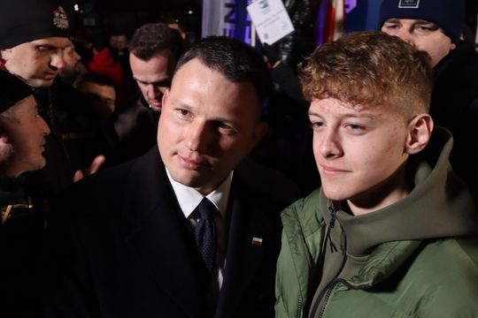 Tłumy podczas spotkania ze Sławomirem Mentzenem w Krasnymstawie [GALERIA ZDJĘĆ]