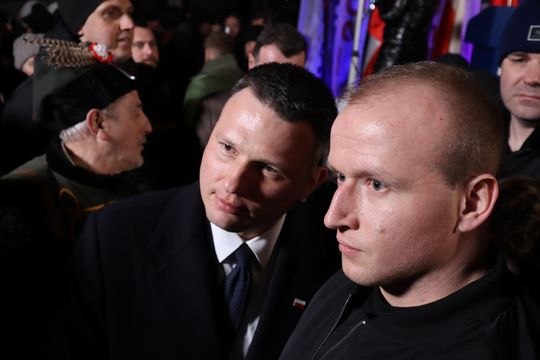 Tłumy podczas spotkania ze Sławomirem Mentzenem w Krasnymstawie [GALERIA ZDJĘĆ]