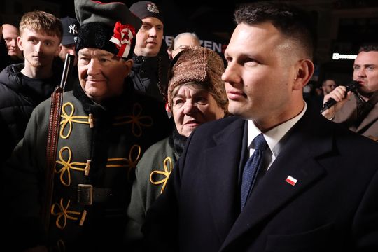 Tłumy podczas spotkania ze Sławomirem Mentzenem w Krasnymstawie [GALERIA ZDJĘĆ]