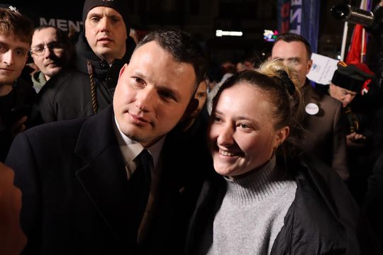 Tłumy podczas spotkania ze Sławomirem Mentzenem w Krasnymstawie [GALERIA ZDJĘĆ]