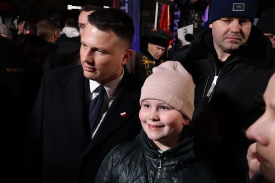 Tłumy podczas spotkania ze Sławomirem Mentzenem w Krasnymstawie [GALERIA ZDJĘĆ]