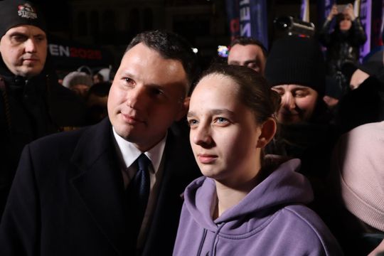 Tłumy podczas spotkania ze Sławomirem Mentzenem w Krasnymstawie [GALERIA ZDJĘĆ]