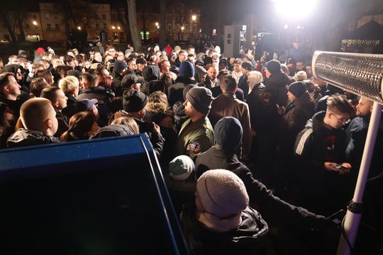 Tłumy podczas spotkania ze Sławomirem Mentzenem w Krasnymstawie [GALERIA ZDJĘĆ]