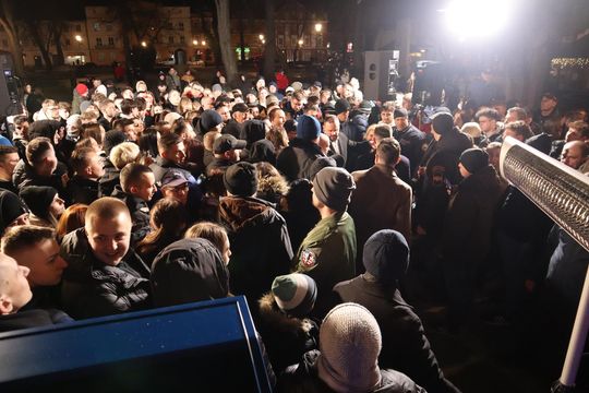 Tłumy podczas spotkania ze Sławomirem Mentzenem w Krasnymstawie [GALERIA ZDJĘĆ]