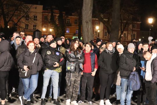 Tłumy podczas spotkania ze Sławomirem Mentzenem w Krasnymstawie [GALERIA ZDJĘĆ]