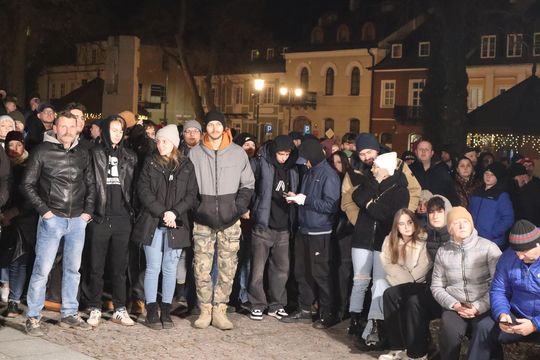 Tłumy podczas spotkania ze Sławomirem Mentzenem w Krasnymstawie [GALERIA ZDJĘĆ]