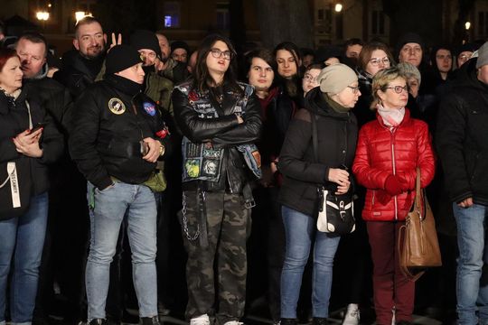 Tłumy podczas spotkania ze Sławomirem Mentzenem w Krasnymstawie [GALERIA ZDJĘĆ]