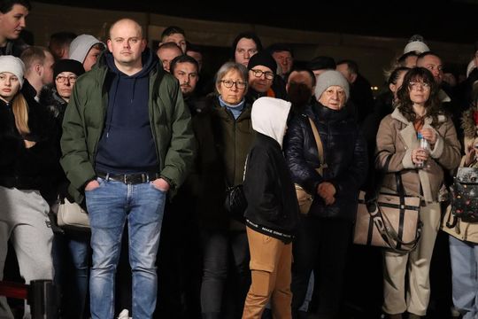 Tłumy podczas spotkania ze Sławomirem Mentzenem w Krasnymstawie [GALERIA ZDJĘĆ]