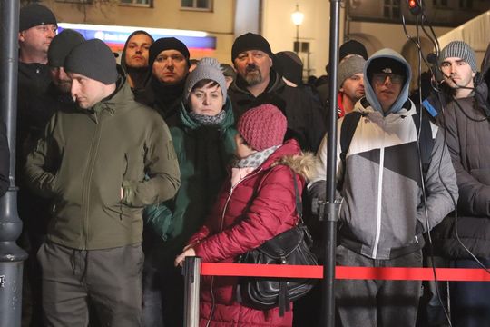 Tłumy podczas spotkania ze Sławomirem Mentzenem w Krasnymstawie [GALERIA ZDJĘĆ]