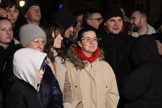 Tłumy podczas spotkania ze Sławomirem Mentzenem w Krasnymstawie [GALERIA ZDJĘĆ]