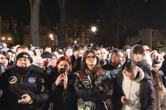 Tłumy podczas spotkania ze Sławomirem Mentzenem w Krasnymstawie [GALERIA ZDJĘĆ]