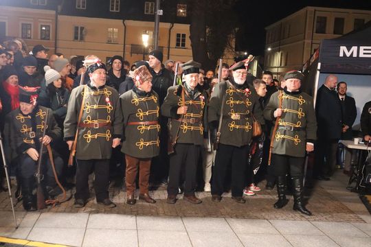 Tłumy podczas spotkania ze Sławomirem Mentzenem w Krasnymstawie [GALERIA ZDJĘĆ]