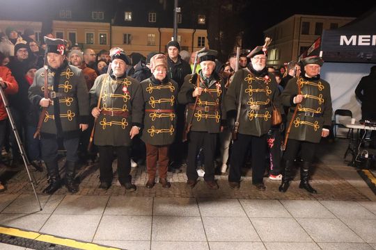 Tłumy podczas spotkania ze Sławomirem Mentzenem w Krasnymstawie [GALERIA ZDJĘĆ]