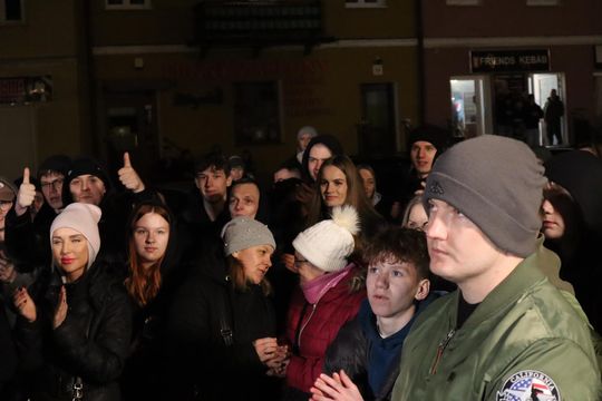 Tłumy podczas spotkania ze Sławomirem Mentzenem w Krasnymstawie [GALERIA ZDJĘĆ]