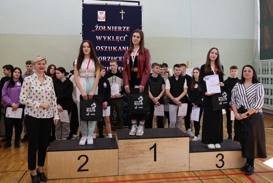 Bieg Pamięci Żołnierzy Wyklętych w szkole w Okszowie [GALERIA ZDJĘĆ]