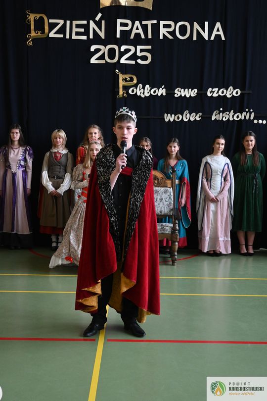 Krasnystaw. Dzień patrona w I LO im. Władysława Jagiełły [GALERIA ZDJĘĆ]