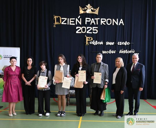 Krasnystaw. Dzień patrona w I LO im. Władysława Jagiełły [GALERIA ZDJĘĆ]
