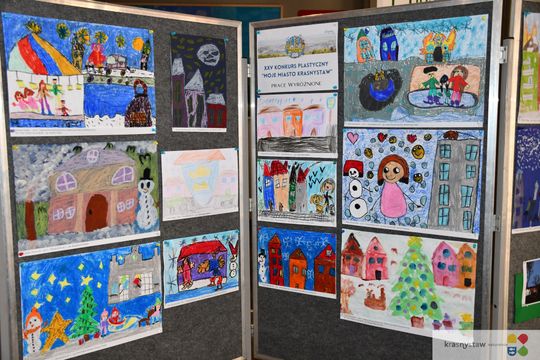 Konkurs plastyczny Moje Miasto Krasnystaw po raz 25. [GALERIA ZDJĘĆ]
