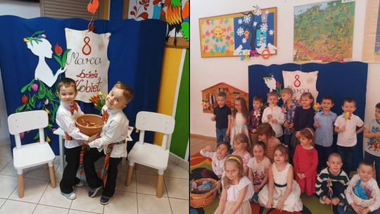 Chełm. Dzień Kobiet w Przedszkolu Miejskim nr 8 [GALERIA ZDJĘĆ]