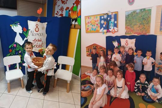 Chełm. Dzień Kobiet w Przedszkolu Miejskim nr 8 [GALERIA ZDJĘĆ]