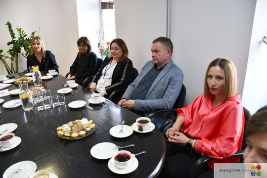 Krasnystaw. Sołtysi świętowali w urzędzie miasta Krasnystaw. Sołtysi świętowali w urzędzie miasta