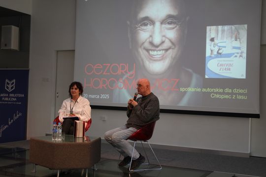 Spotkanie autorskie z Cezarym Harasimowiczem w ChBP Spotkanie autorskie z Cezarym Harasimowiczem w ChBP