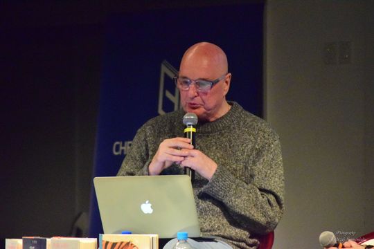 Spotkanie autorskie z Cezarym Harasimowiczem w ChBP Spotkanie autorskie z Cezarym Harasimowiczem w ChBP