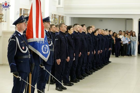 54 nowych policjantów, w tym funkcjonariusze z Chełma i Włodawy 54 nowych policjantów, w tym funkcjonariusze z Chełma i Włodawy