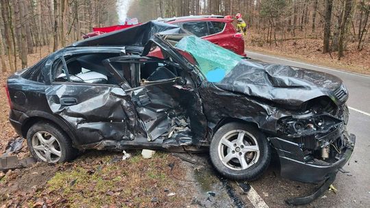 Tragiczny wypadek. Nie żyje 27-latka, która kierowała oplem [ZDJĘCIA]