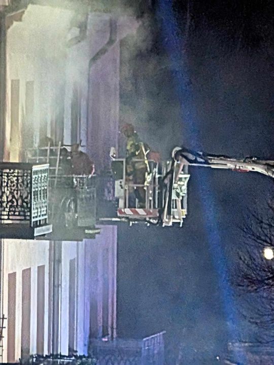 Chełm. Pożar przy Narutowicza. Trwa akcja strażaków! [GALERIA ZDJĘĆ]