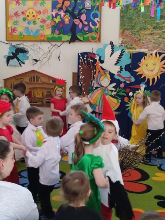 Chełm. Przedszkolaki z Przedszkola Miejskiego nr 8 przywitały wiosnę [GALERIA ZDJĘĆ]