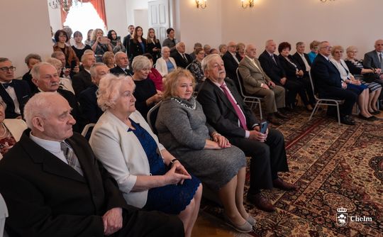 Złote Gody w Chełmie. Przeżyli razem tyle pięknych lat! [GALERIA ZDJĘĆ]