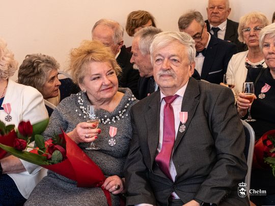 Złote Gody w Chełmie. Przeżyli razem tyle pięknych lat! [GALERIA ZDJĘĆ]