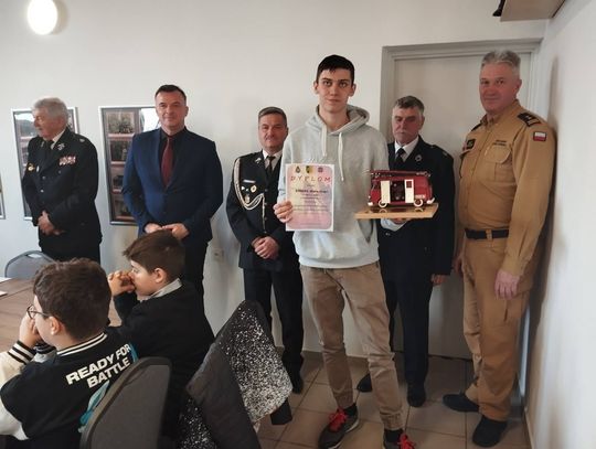 Eliminacje powiatowe Ogólnopolskiego Turnieju Wiedzy Pożarniczej we Włodawie [GALERIA ZDJĘĆ]