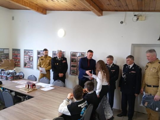 Eliminacje powiatowe Ogólnopolskiego Turnieju Wiedzy Pożarniczej we Włodawie [GALERIA ZDJĘĆ]