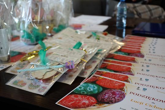 Gm. Leśniowice. Rozstrzygnięcie Gminnych Eliminacji VI Wojewódzkiego Konkursu na Palmę i Pisankę Wielkanocną [GALERIA ZDJĘĆ]