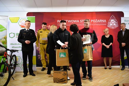 Eliminacje powiatowe konkursu Młodzież Zapobiega Pożarom Eliminacje powiatowe konkursu Młodzież Zapobiega Pożarom