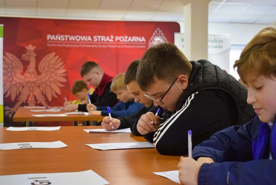 Eliminacje powiatowe konkursu Młodzież Zapobiega Pożarom Eliminacje powiatowe konkursu Młodzież Zapobiega Pożarom