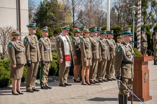Chełm. Ślubowanie nowo przyjętych funkcjonariuszy NOSG [GALERIA ZDJĘĆ]