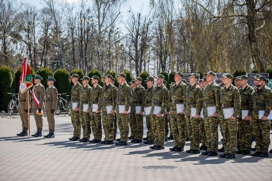 Chełm. Ślubowanie nowo przyjętych funkcjonariuszy NOSG [GALERIA ZDJĘĆ]