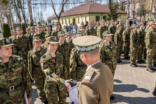 Chełm. Ślubowanie nowo przyjętych funkcjonariuszy NOSG [GALERIA ZDJĘĆ]
