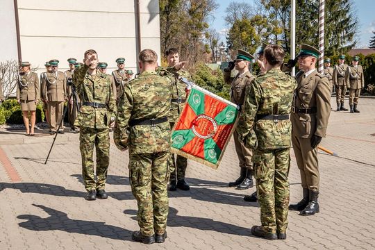 Chełm. Ślubowanie nowo przyjętych funkcjonariuszy NOSG [GALERIA ZDJĘĆ]