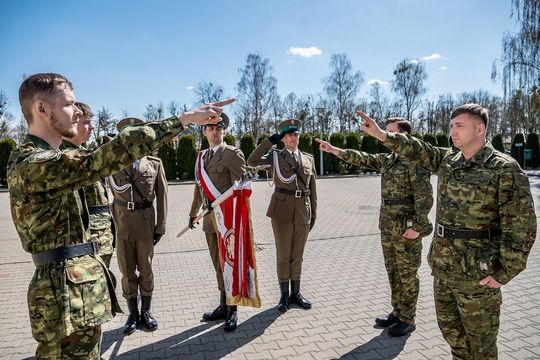 Chełm. Ślubowanie nowo przyjętych funkcjonariuszy NOSG [GALERIA ZDJĘĆ]