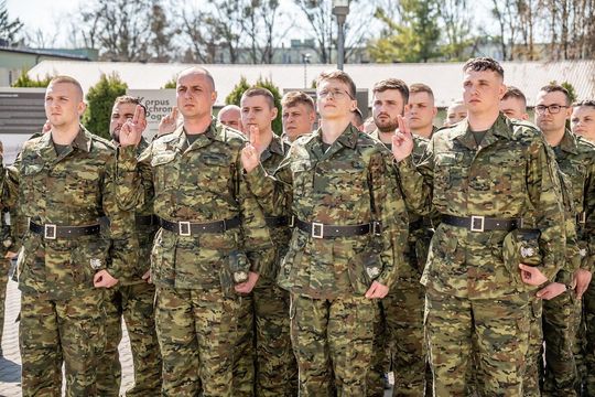 Chełm. Ślubowanie nowo przyjętych funkcjonariuszy NOSG [GALERIA ZDJĘĆ]