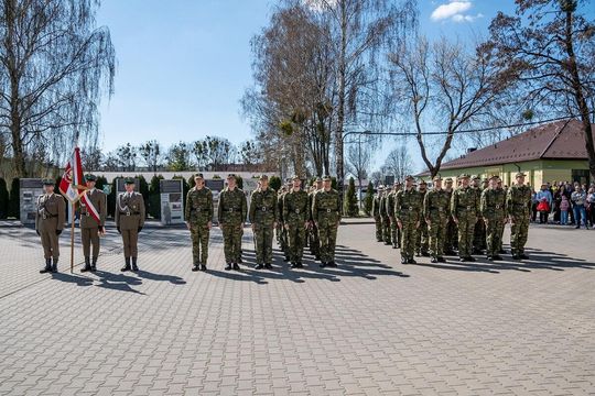 Chełm. Ślubowanie nowo przyjętych funkcjonariuszy NOSG [GALERIA ZDJĘĆ]